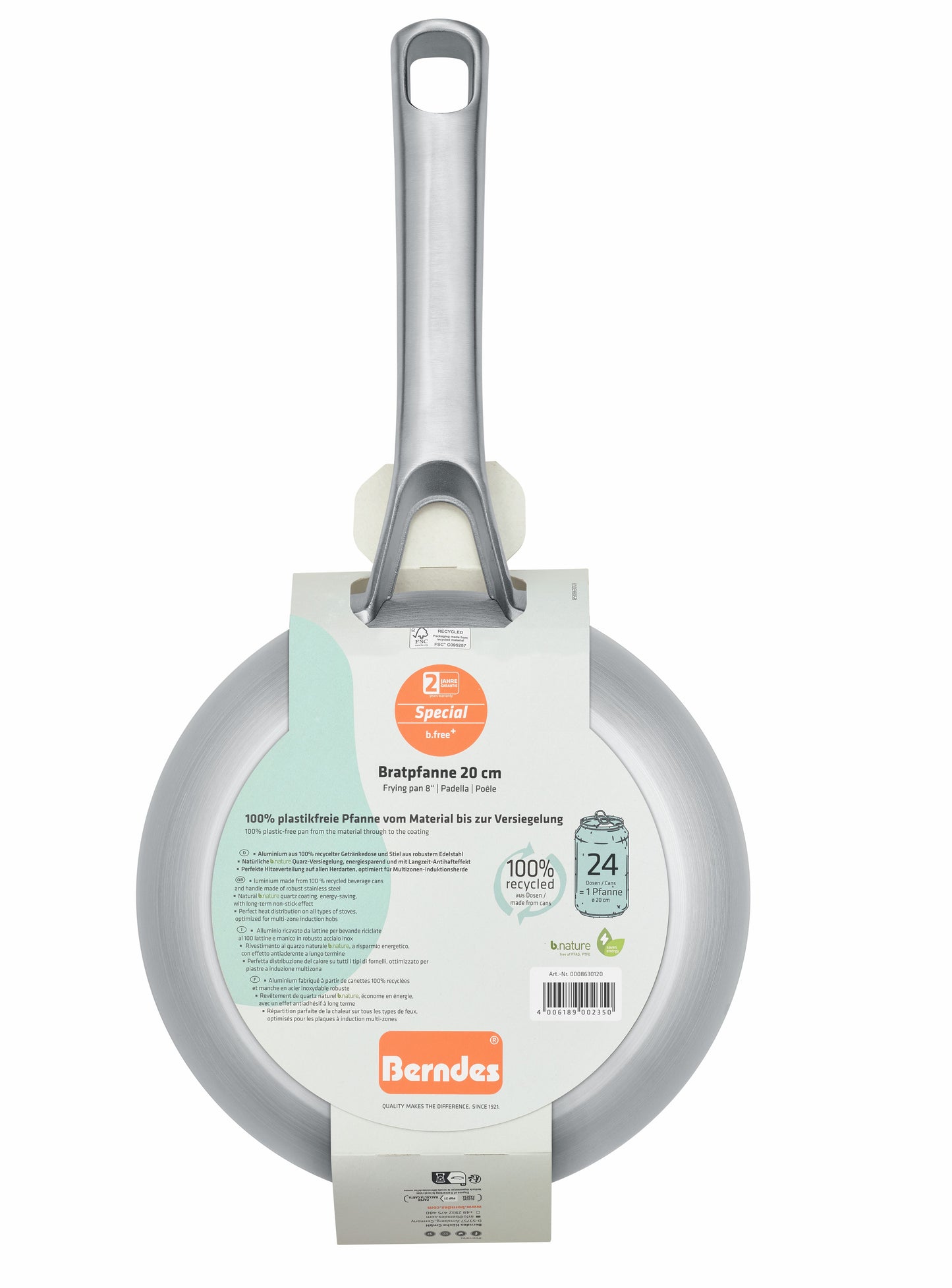 Berndes - Beschichtete Pfanne Induktion, Ø 20-30 cm, b.free, Antihaft