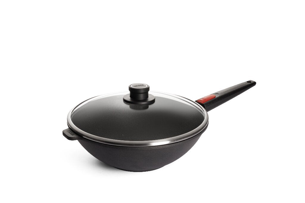 Wokpfanne mit Deckel der Woll Serie Nowo Titanium