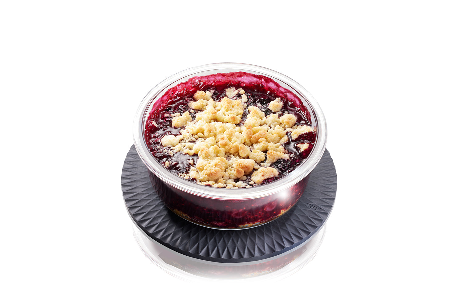 Heiße Auflaufform auf Topfuntersetzer CIRCO von GEFU