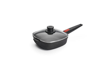 Gusspfanne mit Deckel der Woll Serie Nowo Titanium