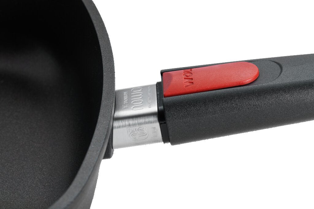 Abnehmbarer Griff der Gusspfannen der Woll Serie Nowo Titanium