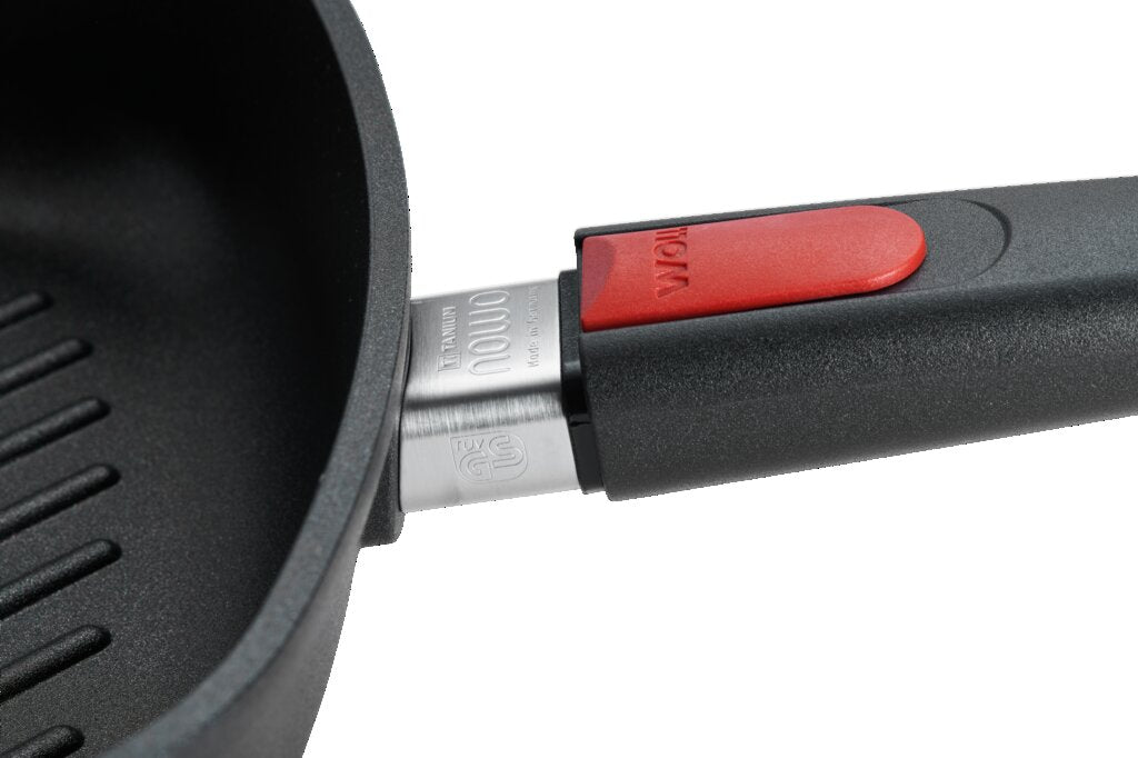 Abnehmbarer Stielgriff der Grill- & Steakpfanne der Woll Serie Nowo Titanium