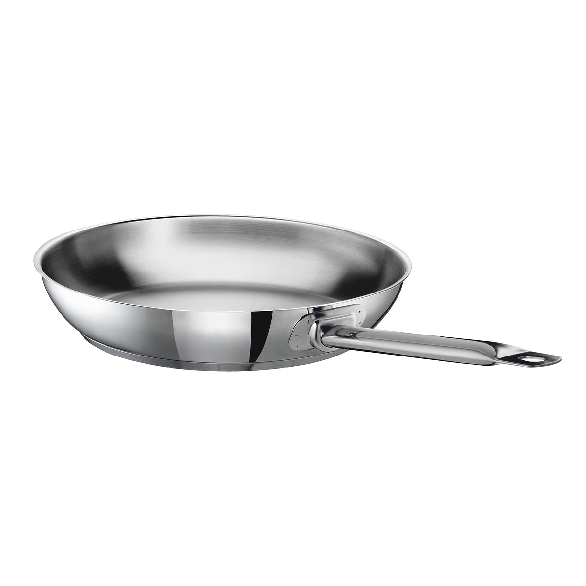 Edelstahlpfanne der Schulte-Ufer Serie Industar mit 32 cm Durchmesser
