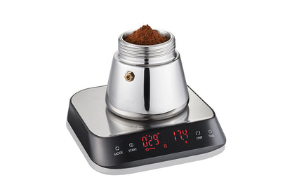 Kaffee- & Espressopulver auf der Fein- und Küchenwaage PREZISO von GEFU wiegen