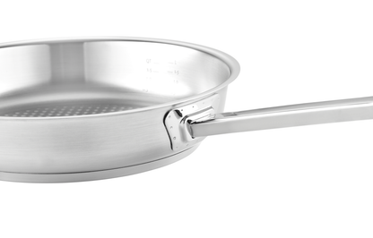 Wärmeisolierender Griff der Edelstahlpfanne der Fissler Serie Original-Profi Collection®