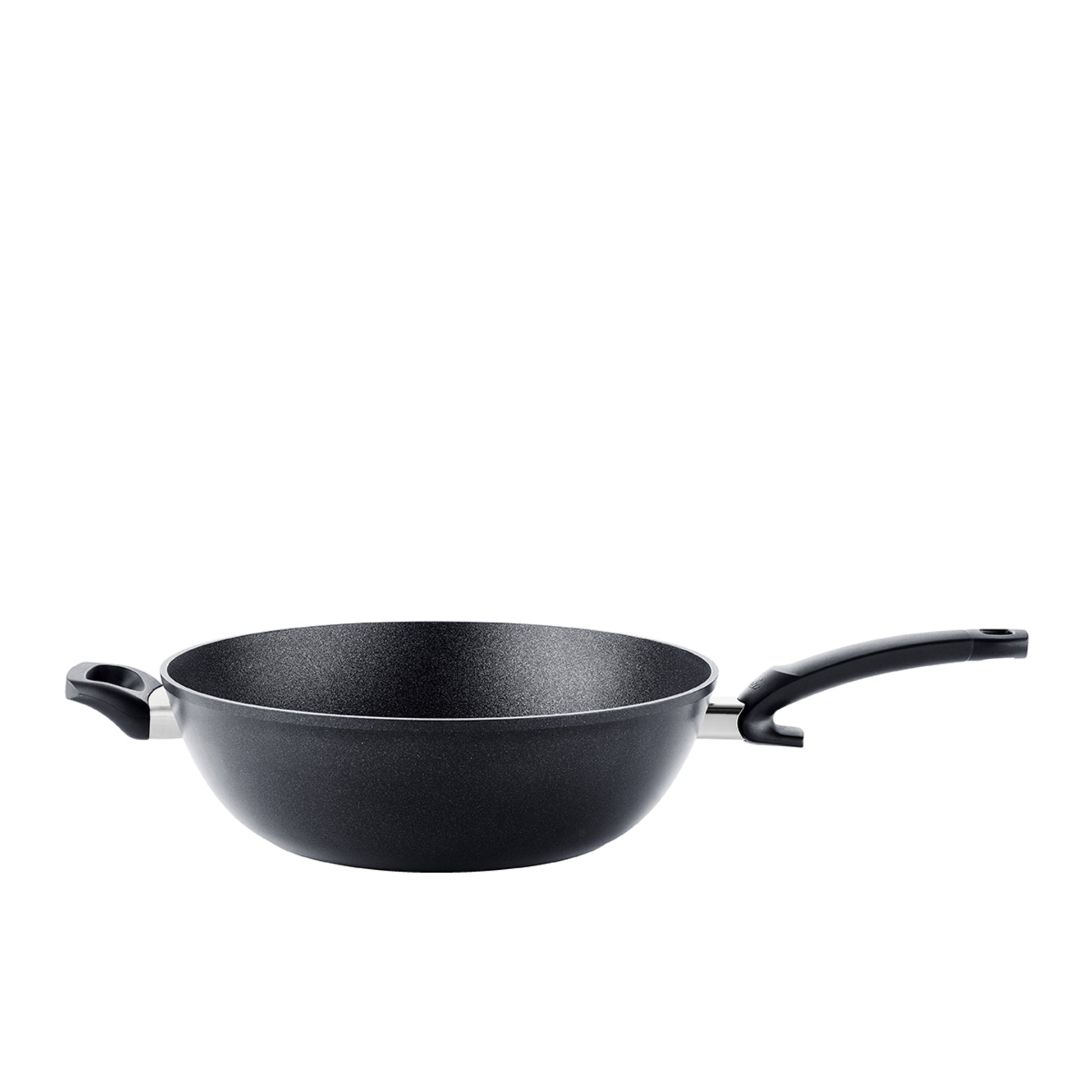 Beschichtete Wokpfanne der Fissler Serie Adamant® mit zwei Griffen