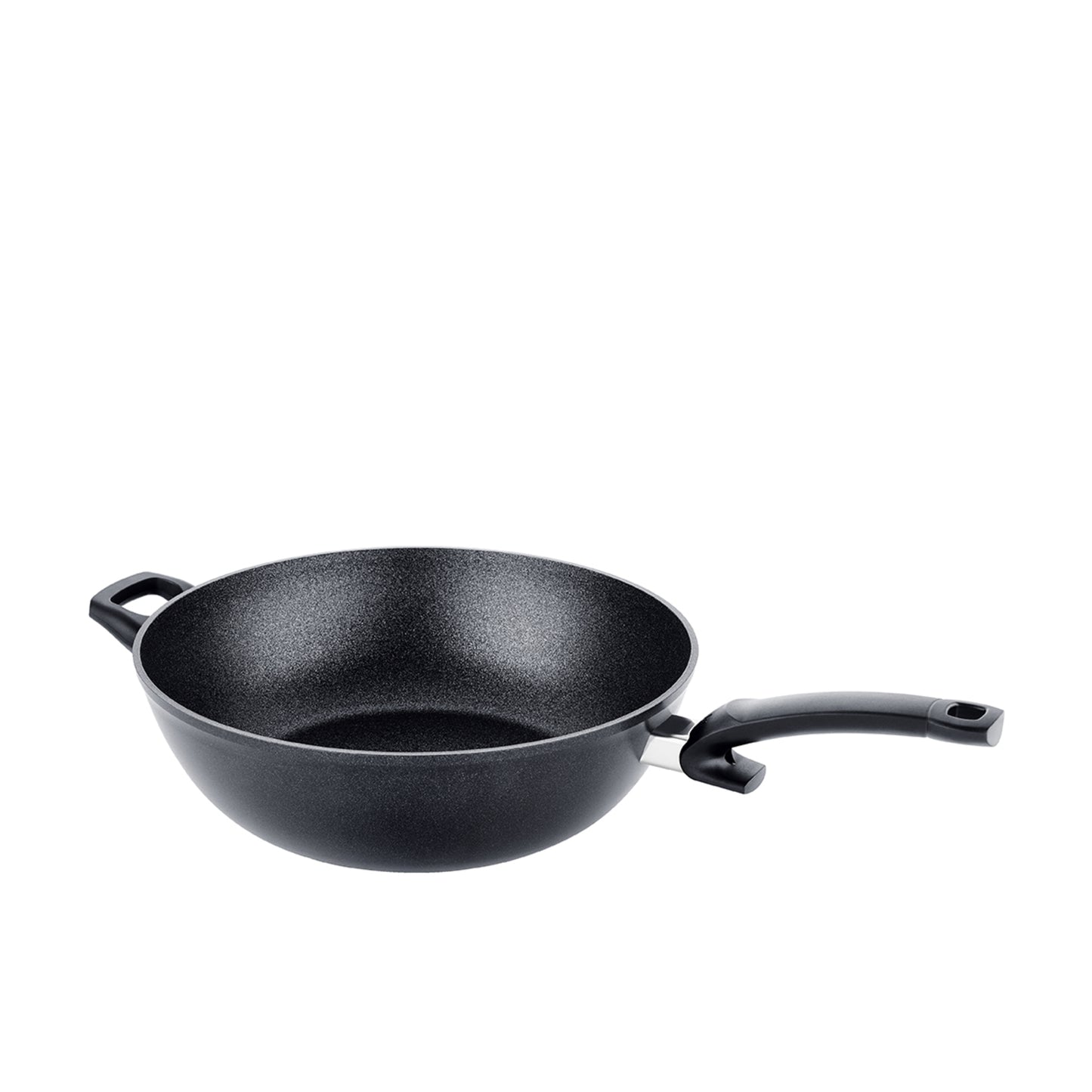 Beschichtete Wokpfanne der Fissler Serie Adamant® mit 2 festen Griffen