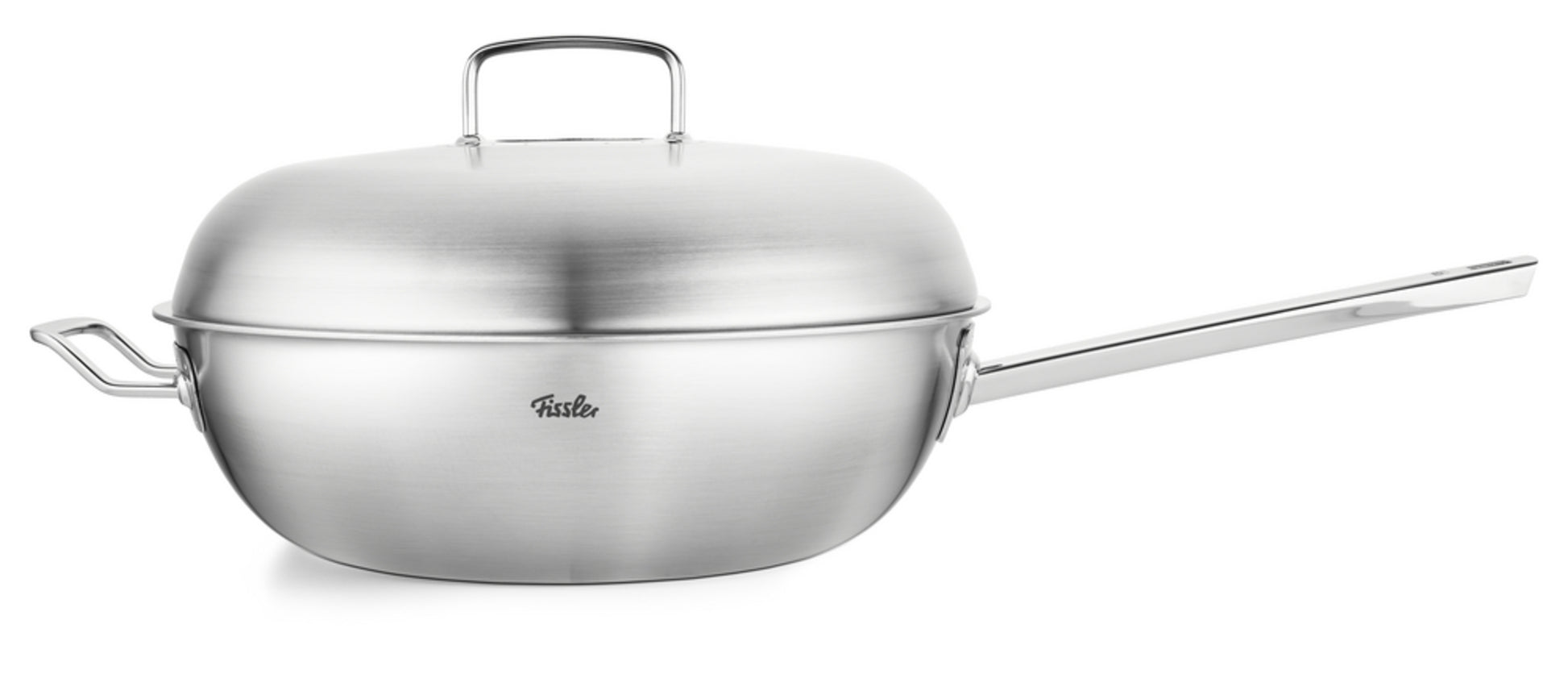 Edelstahl-Wok mit Deckel der Fissler Serie Original-Profi Collection®