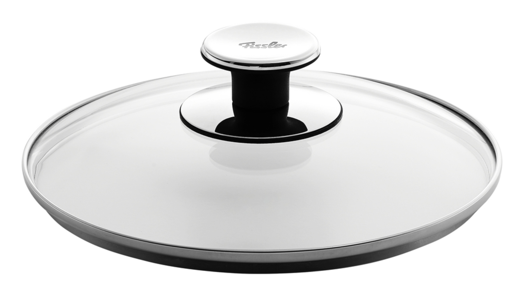 Runder Pfannendeckel der Marke Fissler