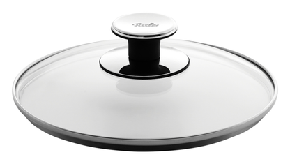Runder Pfannendeckel der Marke Fissler