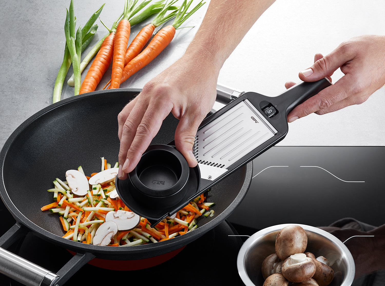 V-Hobel der GEFU Serie Julienne VIOLI® 2.0