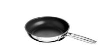 Unbeschichtete Stielpfanne mit Oberflächenstruktur der Schulte-Ufer Serie Astral mit 20 cm Durchmesser