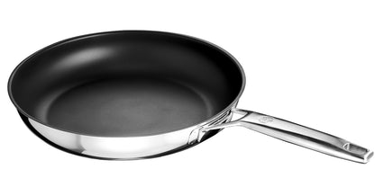 Unbeschichtete Stielpfanne der Schulte-Ufer Serie Astral mit 32 cm Durchmesser