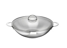 Edelstahl-Wok der Schulte-Ufer Serie Wave