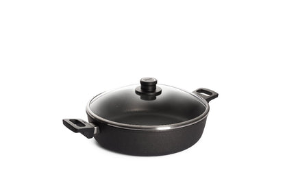 Kasserrolle mit Deckel der Woll Serie Nowo Titanium