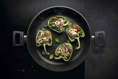 Kochen mit der Kasserrolle der Woll Serie Nowo Titanium