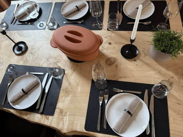 Berndes - Terrakotta-Bräter, Serie b.terra, 28-38 cm, Backofenfest
