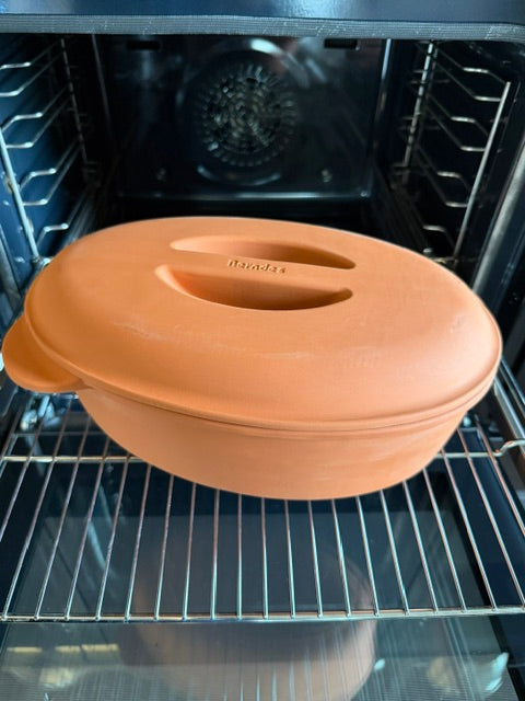 Berndes - Terrakotta-Bräter, Serie b.terra, 28-38 cm, Backofenfest