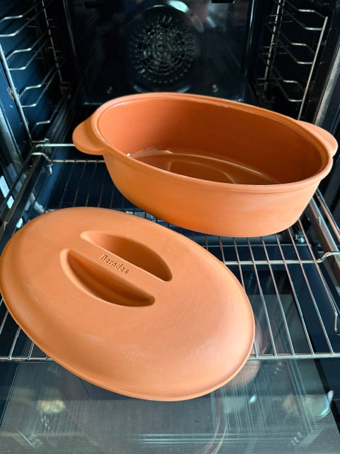 Berndes - Terrakotta-Bräter, Serie b.terra, 28-38 cm, Backofenfest