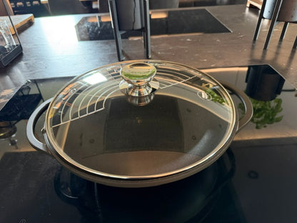 Berndes - Wok Vario Click, Ø 32 cm, mit Deckel, geeignet für alle gängigen Herdarten, inkl. Induktion