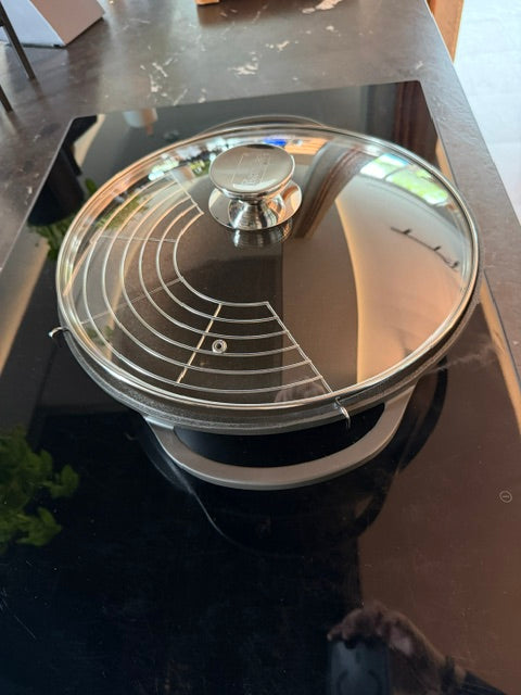 Berndes - Wok Vario Click, Ø 32 cm, mit Deckel, geeignet für alle gängigen Herdarten, inkl. Induktion
