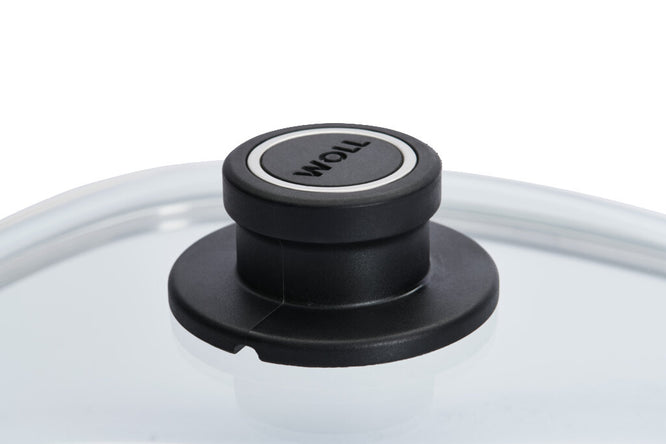 Woll - Viereckiger Pfannendeckel, 20x20-28x28 cm, Spülmaschinenfest, Backofenfest