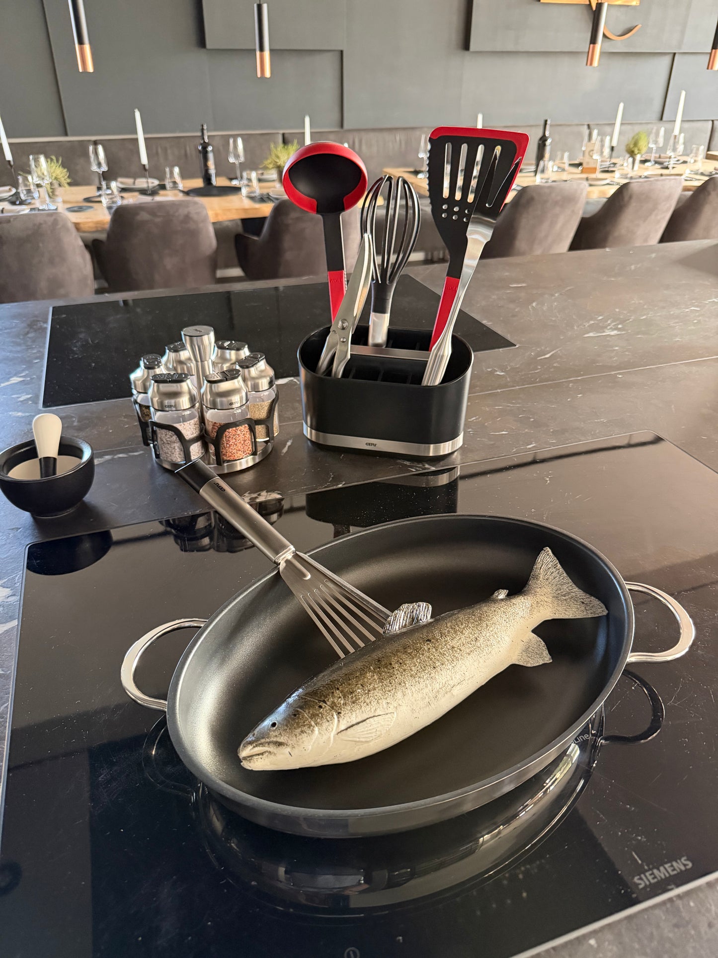 Ovale Fischpfanne, Serie COOK