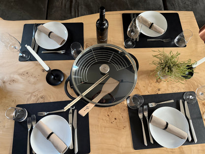 Küchenprofi-Wok-Set-Serie Provence, Ø 36 cm, mit Deckel