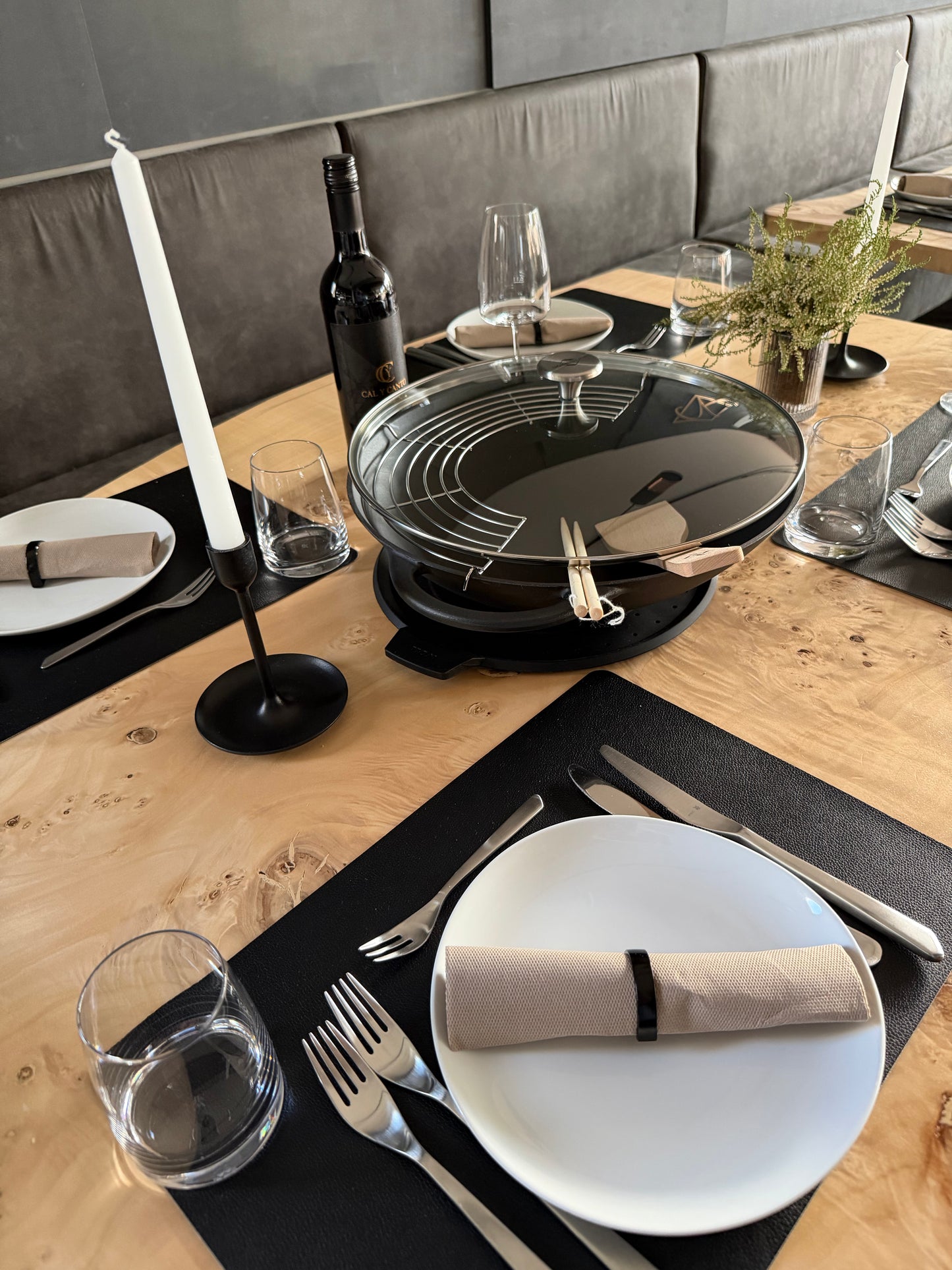 Küchenprofi-Wok-Set-Serie Provence, Ø 36 cm, mit Deckel
