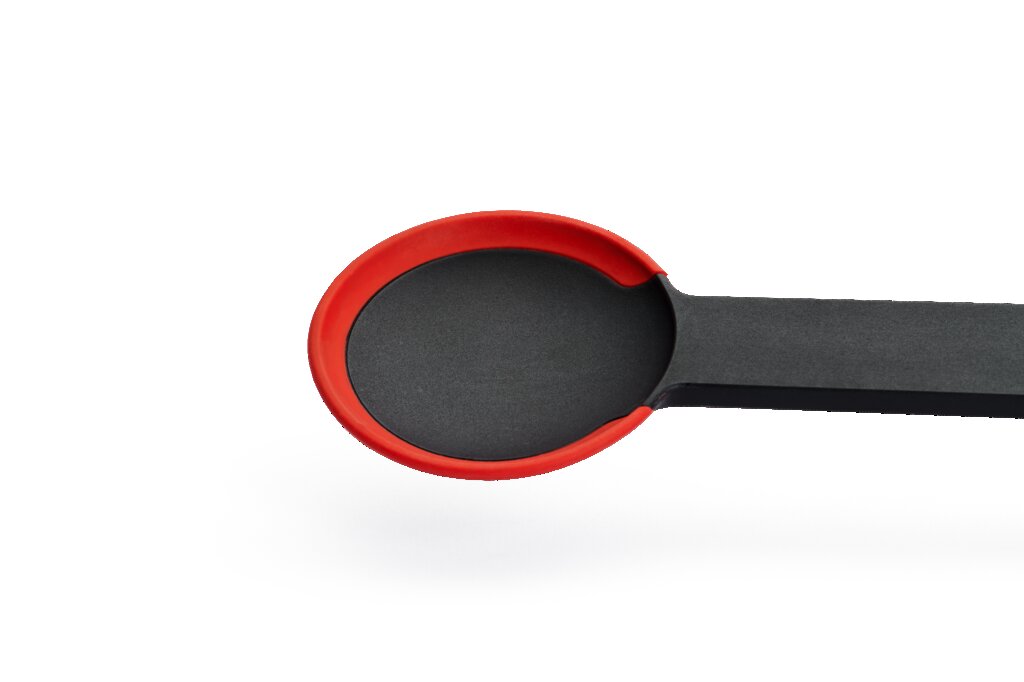 Kochlöffel mit Silikonlippe der Woll Serie Cook it