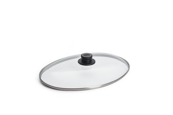 Woll - Ovaler Pfannendeckel, 38x28,4 cm, Spülmaschinenfest, Backofengeeignet