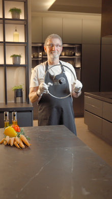 Woll - Ovaler Pfannendeckel, 38x28,4 cm, Spülmaschinenfest, Backofengeeignet